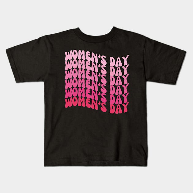 International Women's Day Kids T-Shirt by EunsooLee